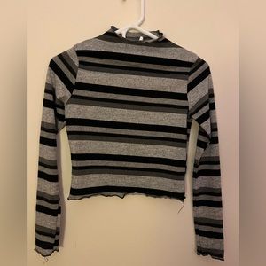 Olivia Rae striped shirt